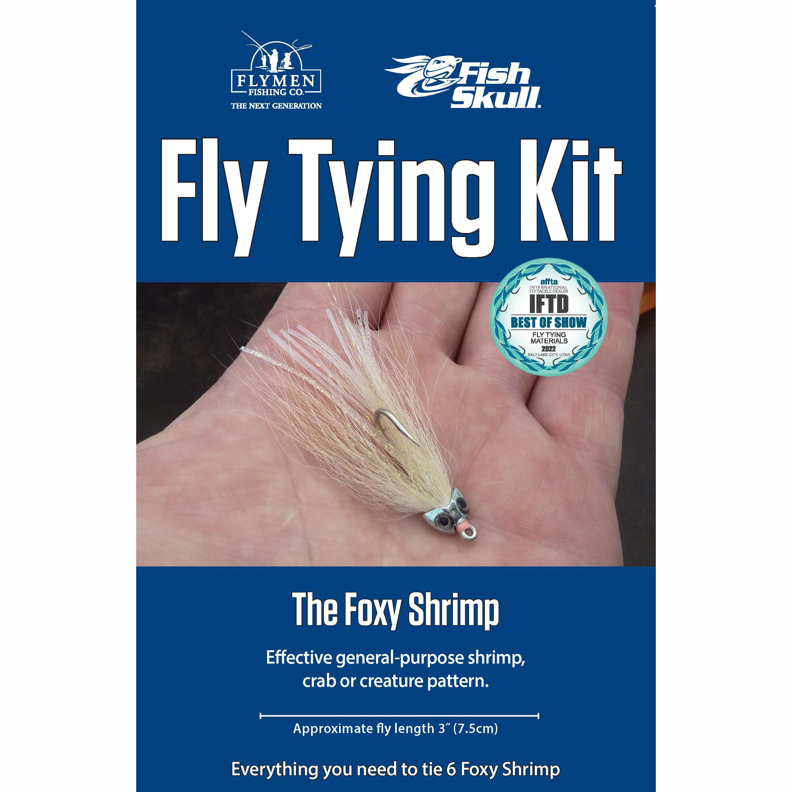 Flymen Fishing Company Shrimp Tail Gotcha Fly-Tying Kit