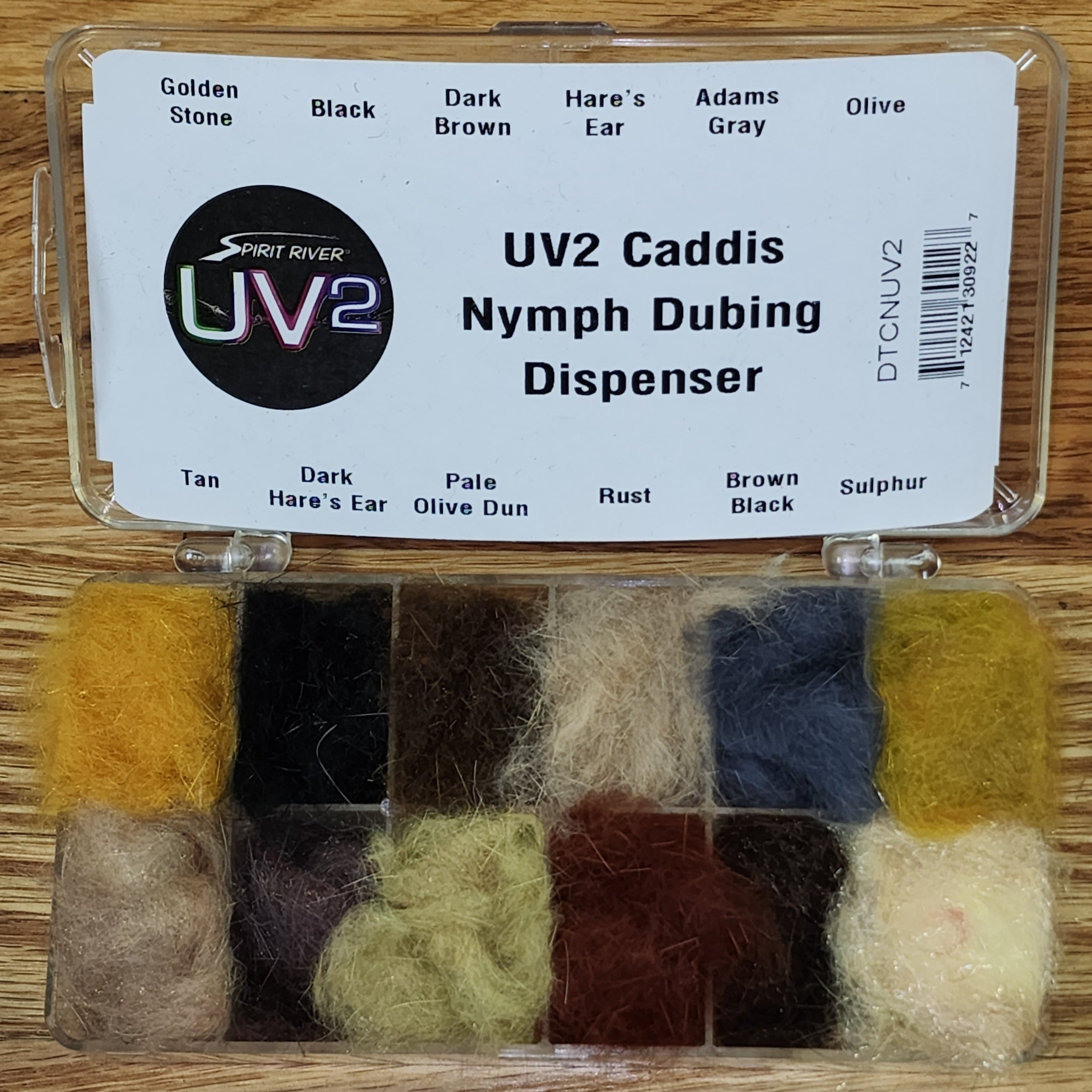 Spirit River UV2 Caddis & Nymph Dubbing Assortment
