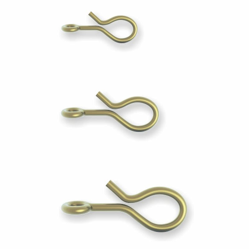Mustad Fly Snap Hooks, Leader Accessories