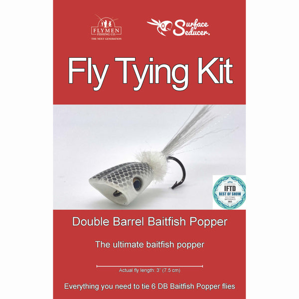 Surface Seducer Panfish & Topwater Trout Popper - Tying Kit - Fly Tying  Boutique