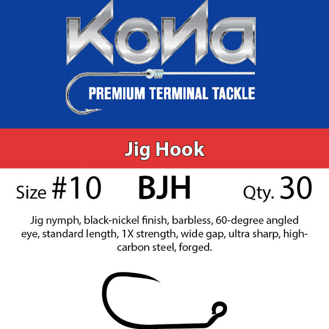 BJH Jig Hook Barbless Hook