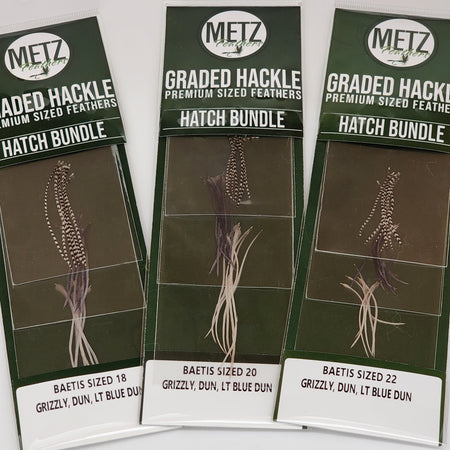 Hackle Hatch Bundle 3pk - Baetis