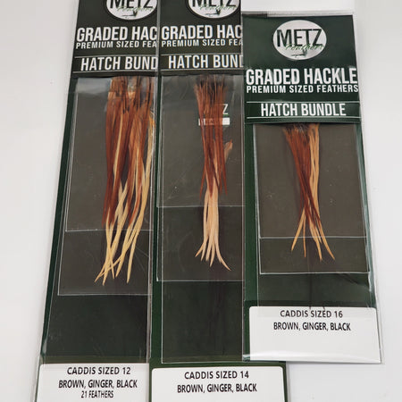 Hackle Hatch Bundle 3pk - Caddis