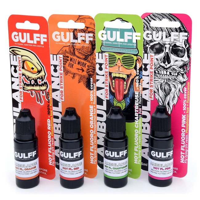 Gulff Black UV Resin, 15ml