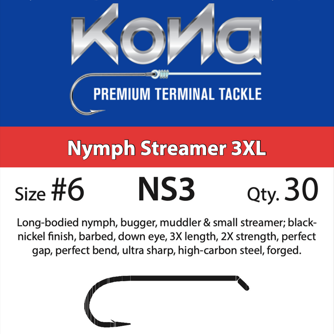 NS3 Nymph Streamer 3Xl