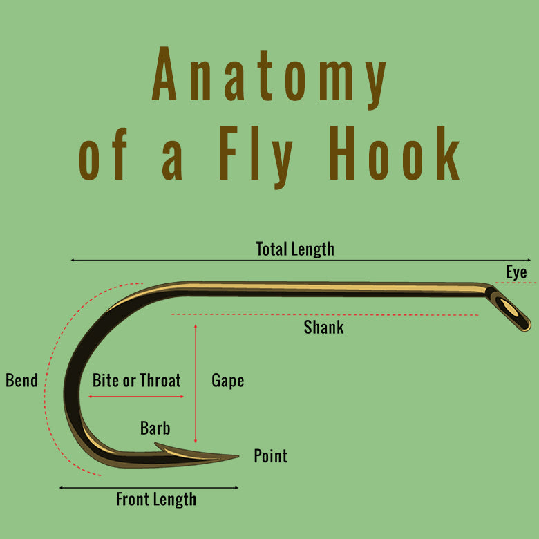 fly fishing hook size chart  Fishing hook sizes, Fly fishing