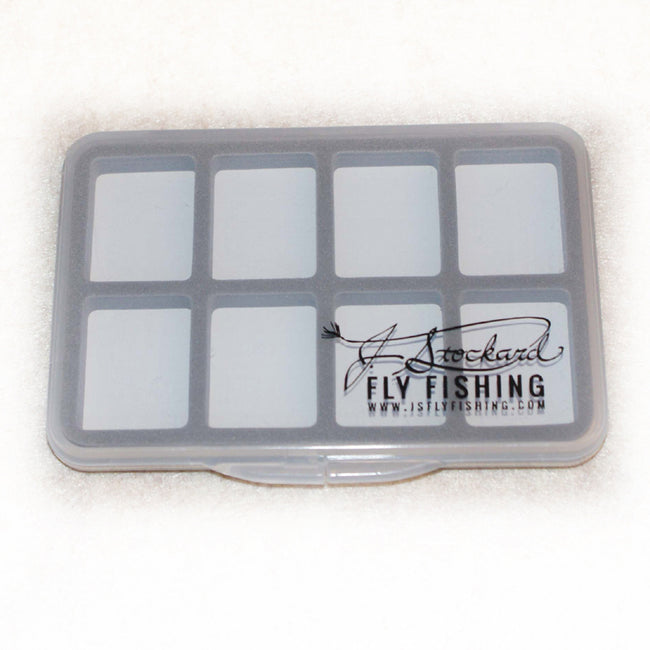 6 Compartment Clear Thin Magnetic Fly Box