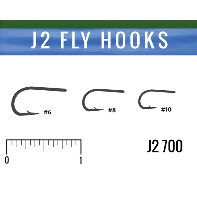 J2 700 Heavy Egg Hook, Fly Tying Hooks