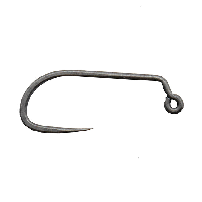 4698 60 Degree Barbless Jig Hook - Matte Gray - J. Stockard Fly Fishing