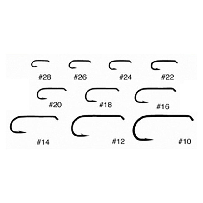 100 Fly Tying Hooks Size 20 dry fly FREE POSTAGE