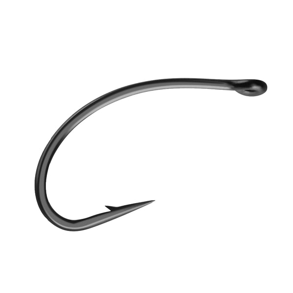 100 MUSTAD HOOKS SIZE 2 Fly/BAIT CLASSIC Sneck TD TAPERED EYE BRIGHT NORWAY  9856